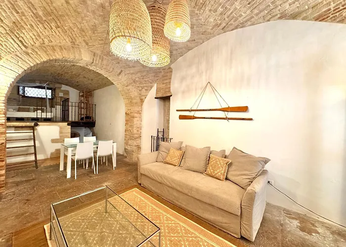 Kalma Brick Arched Loft At Castello