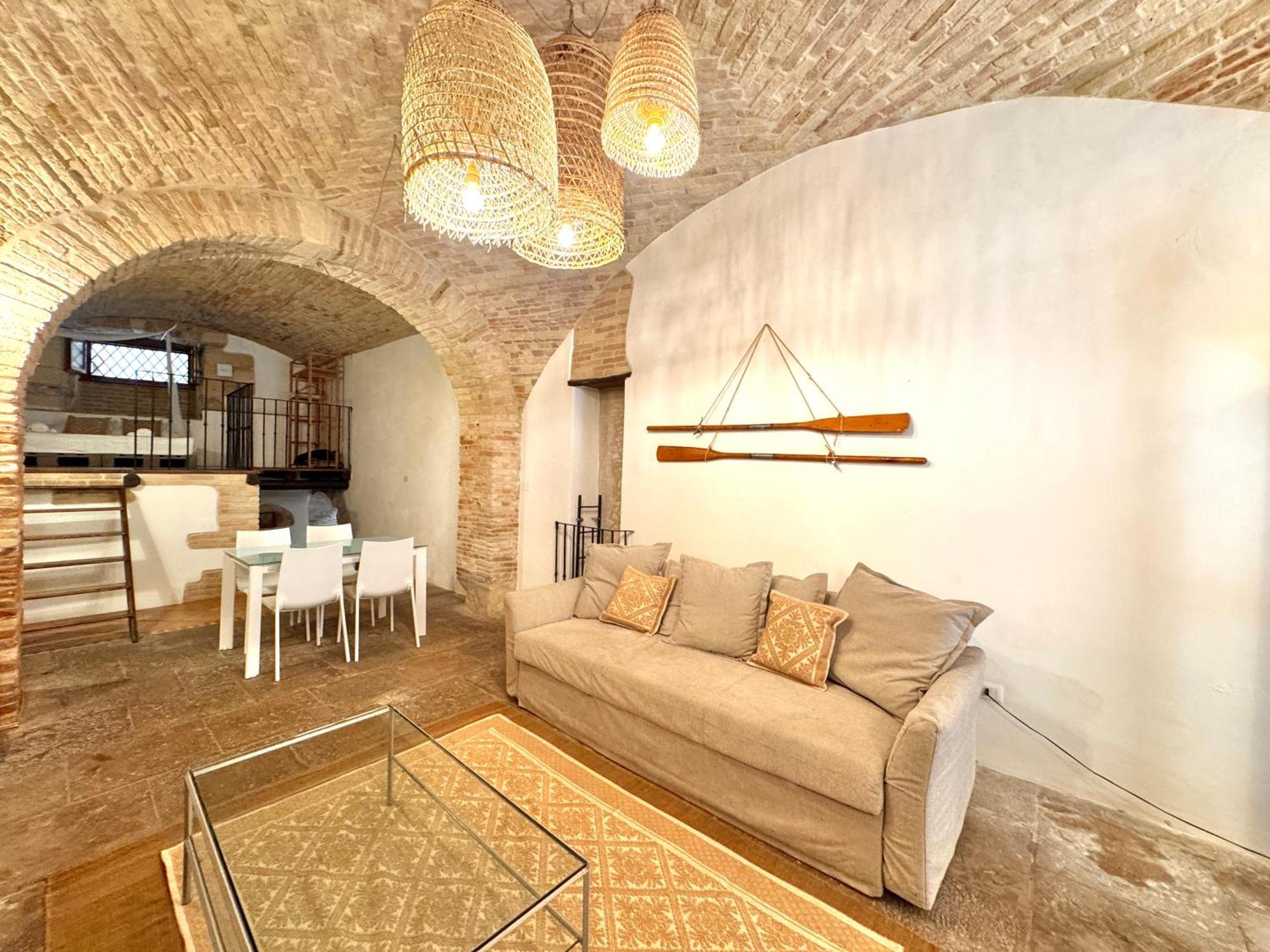 Kalma Brick Arched Loft At Castello