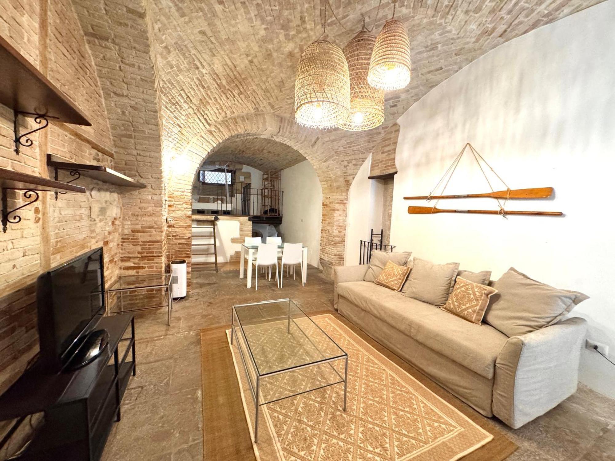 Kalma Brick Arched Loft At Castello Appartement *